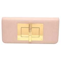 Tom Ford Beige Leather Natalia Shoulder Bag