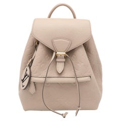Louis Vuitton Beige Monogram Empriente Leather Montsouris PM Backpack