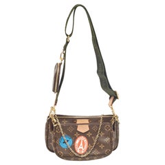 Louis Vuitton Khaki Monogram Canvas My LV World Tour Multi Pochette Accessoires