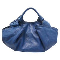 Loewe Blue Leather Aire Hobo