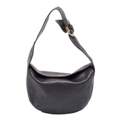 Cartier Black Leather Shoulder Bag