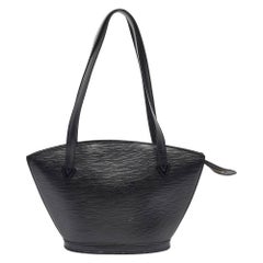 Louis Vuitton Black Epi Leather Saint Jacques PM Bag