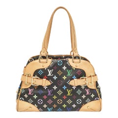Louis Vuitton Multicolor Coated Canvas Leather Satchel