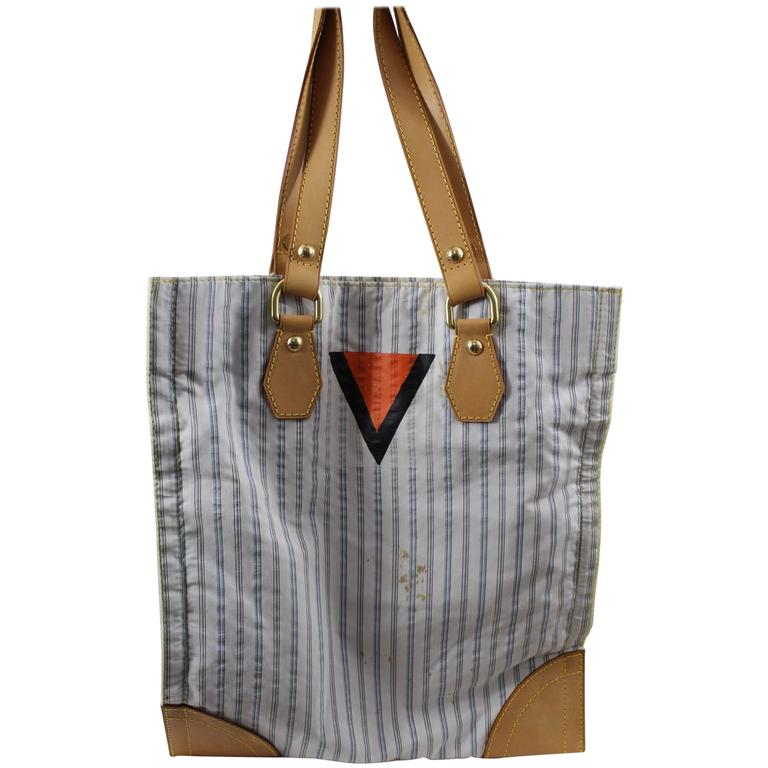 Louis Vuitton Limited Edition Sailing Canvas Bag For Sale at 1stDibs