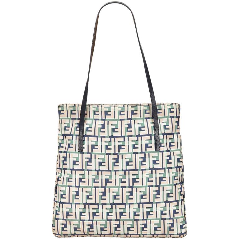 Multicolor Fendi Zucca Canvas Tote Bag For Sale at 1stDibs | fendi ...