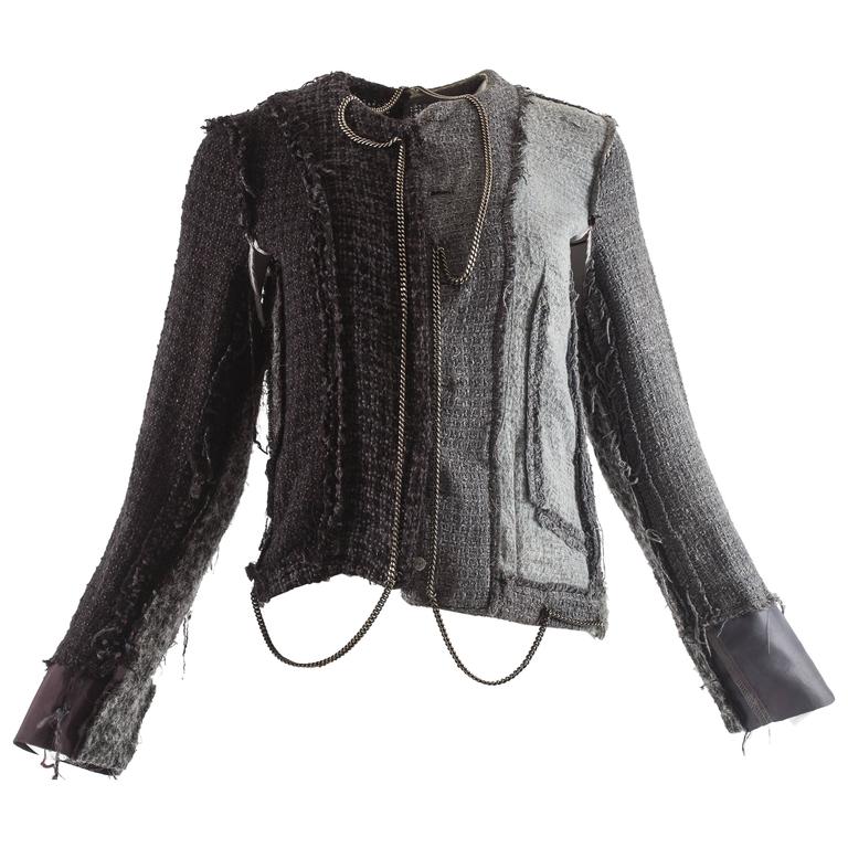 Maison Martin Margiela Autumn-Winter 2005 inverted jacket with metal