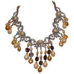 Carlo Zini Bijoux Pearls Collier