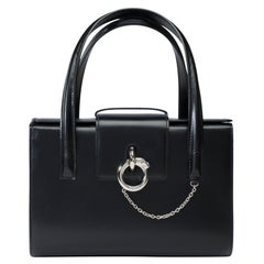 Cartier Panthère handbag in black calfskin leather, PHW