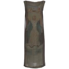 Dolce & Gabbana Stromboli Collection Silk Chiffon Dress, Spring - Summer 1998