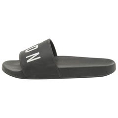 Dsquared2 Sandalias negras de goma talla 44