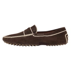 Tod's Mocassins Gommino en daim Brown Taille 43