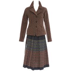 Dries Van Noten Wool Tweed Skirt Suit, Autumn - Winter 2004 3