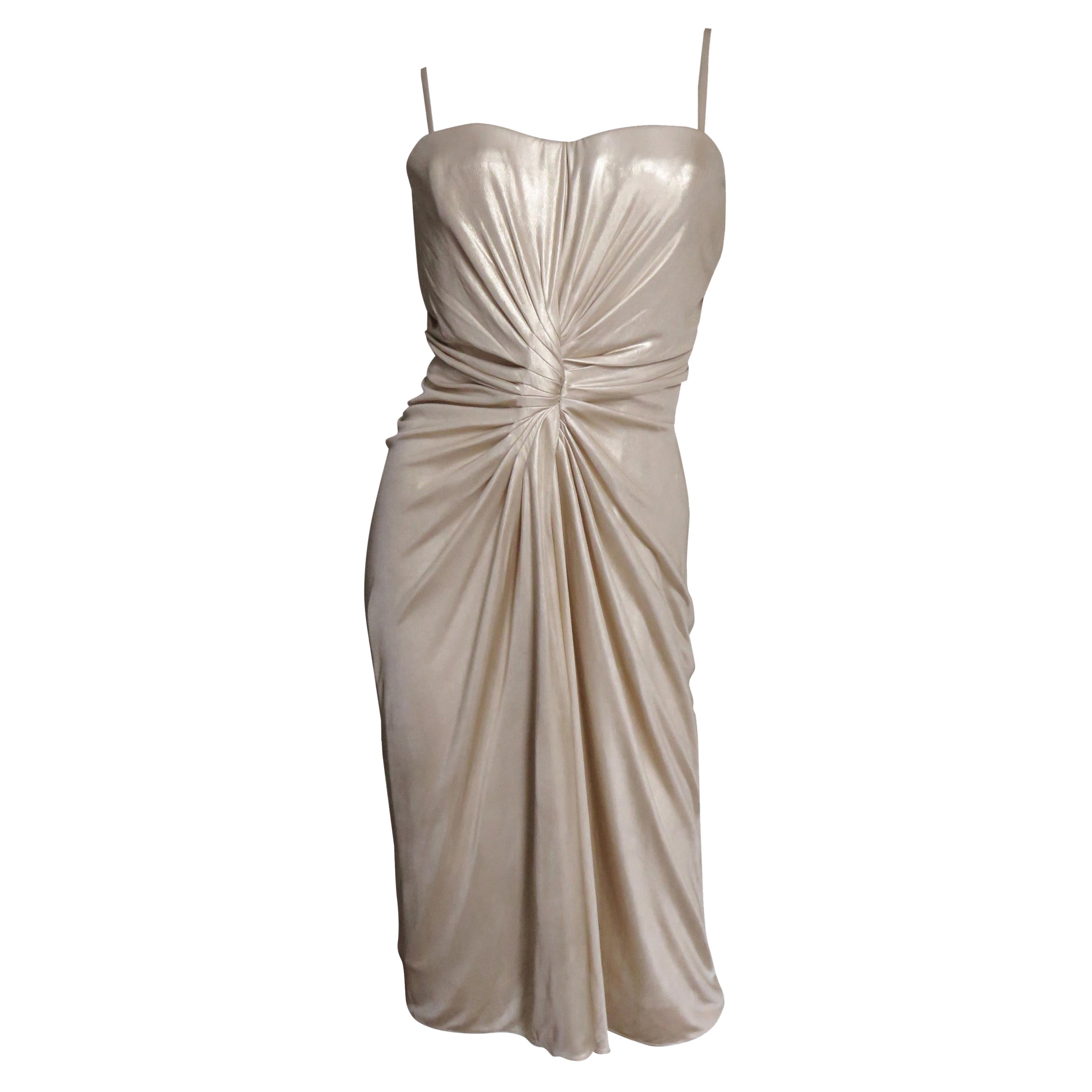 John Galliano for Christian Dior Vestido corsé acampanado con corpiño en venta