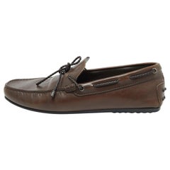 Tod's Mocassins en cuir Brown Taille 41.5