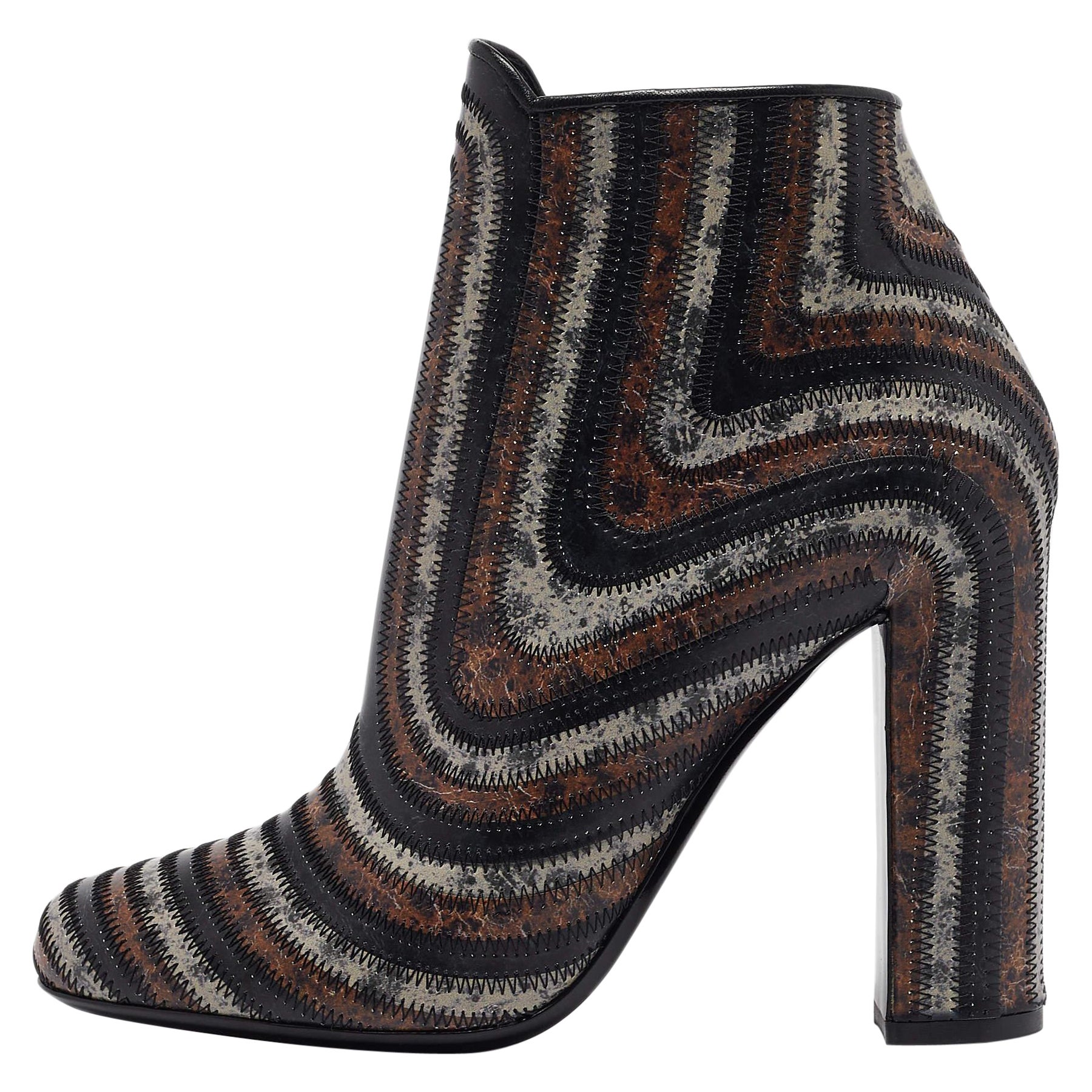 Salvatore Ferragamo - Bottes en cuir Brown - Taille 39.5