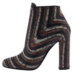 Salvatore Ferragamo - Bottes en cuir Brown - Taille 39.5