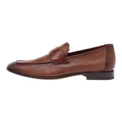Mocassins Lorenzo en cuir Brown Taille 39.5