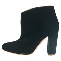 Malone Souliers - Stivali alla caviglia Eula in pelle verde Taglia 36,5