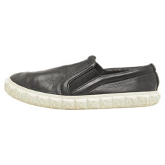 Stuart Weitzman - Scarpe da ginnastica in pelle nera taglia 38,5