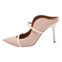 Malone Souliers Pumps rosa in pelle verniciata Maureen Taglia 38,5