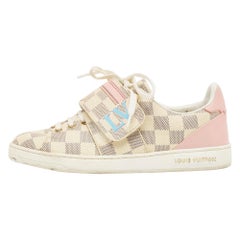Louis Vuitton Damier Azur Summer Trunks Frontrow Sneaker Size 37