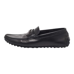 Tod's Mocassins en cuir noir Taille 41.5