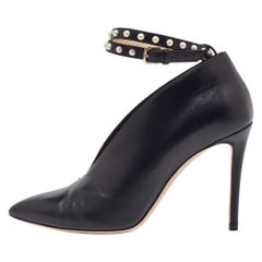 Jimmy Choo - Bottines Lark 100 en cuir noir - Taille 37,5