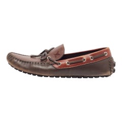 Louis Vuitton - Mocassini Arizona in pelle marrone misura 43
