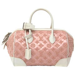 Louis Vuitton Limited Pink Monogram Bouclettes at 1stDibs