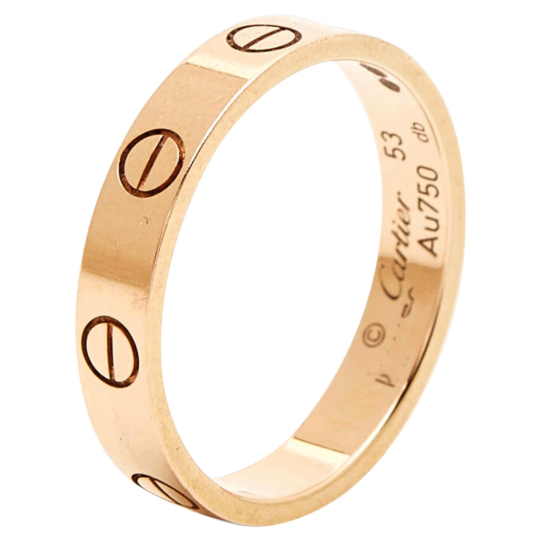 Ring Cartier Love 53 - 19 For Sale on 1stDibs Ring Cartier Love 53 - 19 For Sale on 1stDibs