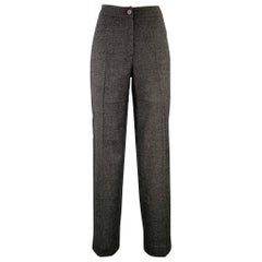 PHILOSOPHY di ALBERTA FERRETTI Size 6 Grey Wool Blend Flat Front Casual Pants