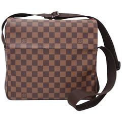 Louis Vuitton Naviglio Ebene Damier Canvas Messenger Bag