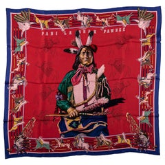 Hermès Pani la Shar Pawnee Bufanda Nuevo En Caja