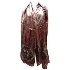 Rare Emilio Pucci Large Silk Sheer Shawl 11