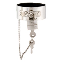 vintage Dolce & Gabbana padlock cuff bracelet