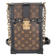 Pochette verticale in tela Monogram Louis Vuitton