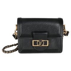 Schwarzer Epi Mini-Dauphine von Louis Vuitton