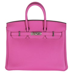 Hermès Magnolia Togo Birkin 25 PHW