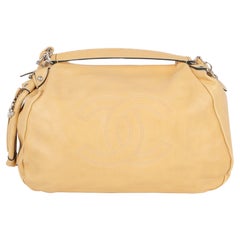 Chanel Beige Lamb Leather Bag, 2008/2009
