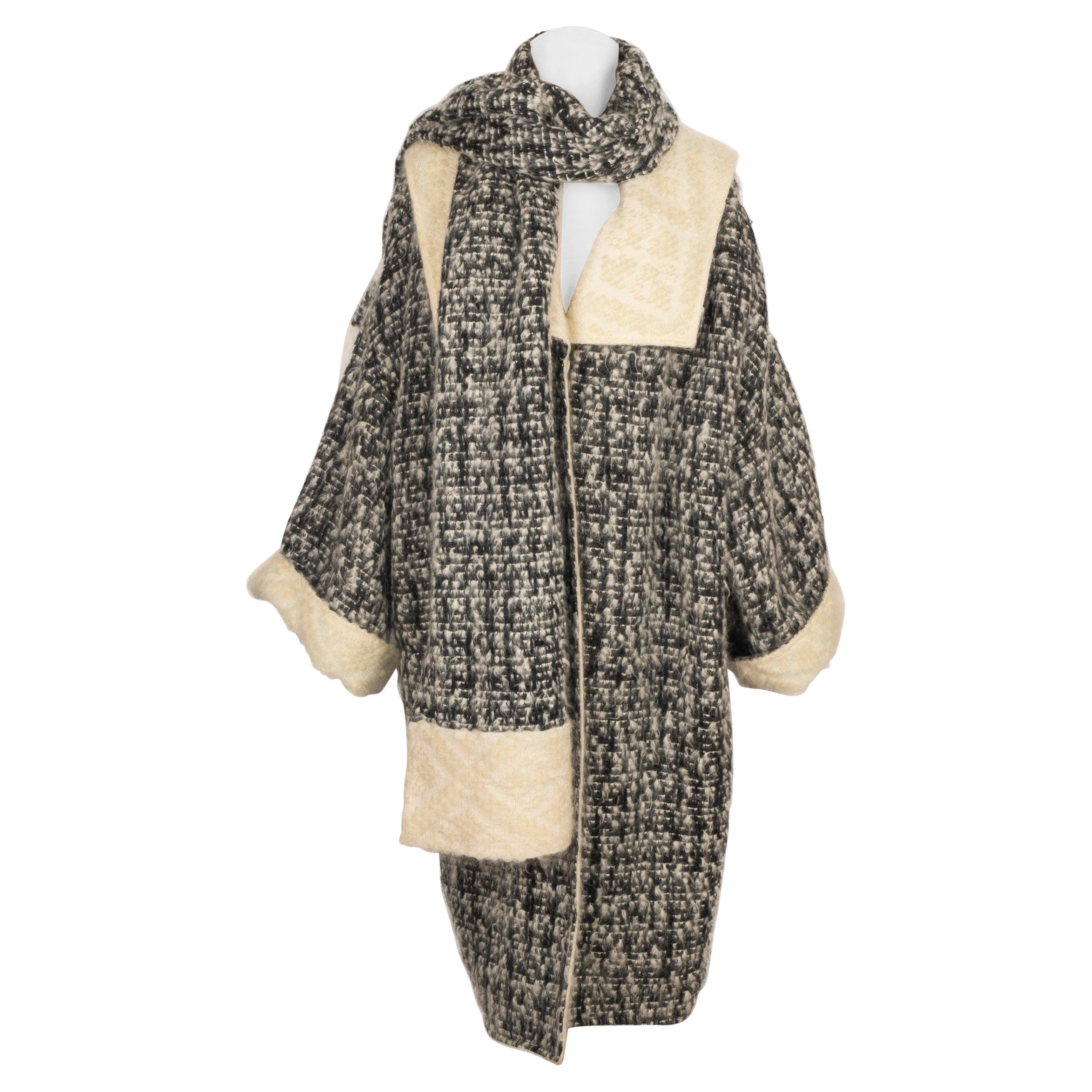 Christian Dior Blended Mohair and Wool Coat, 1999 For Sale