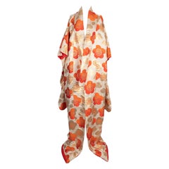 Vintage Flower Pattern Kimono Jacket