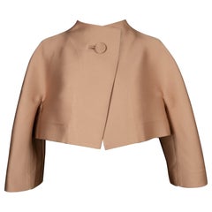 Paule Ka Short Powder-pink Blended Silk Jacket, 2016