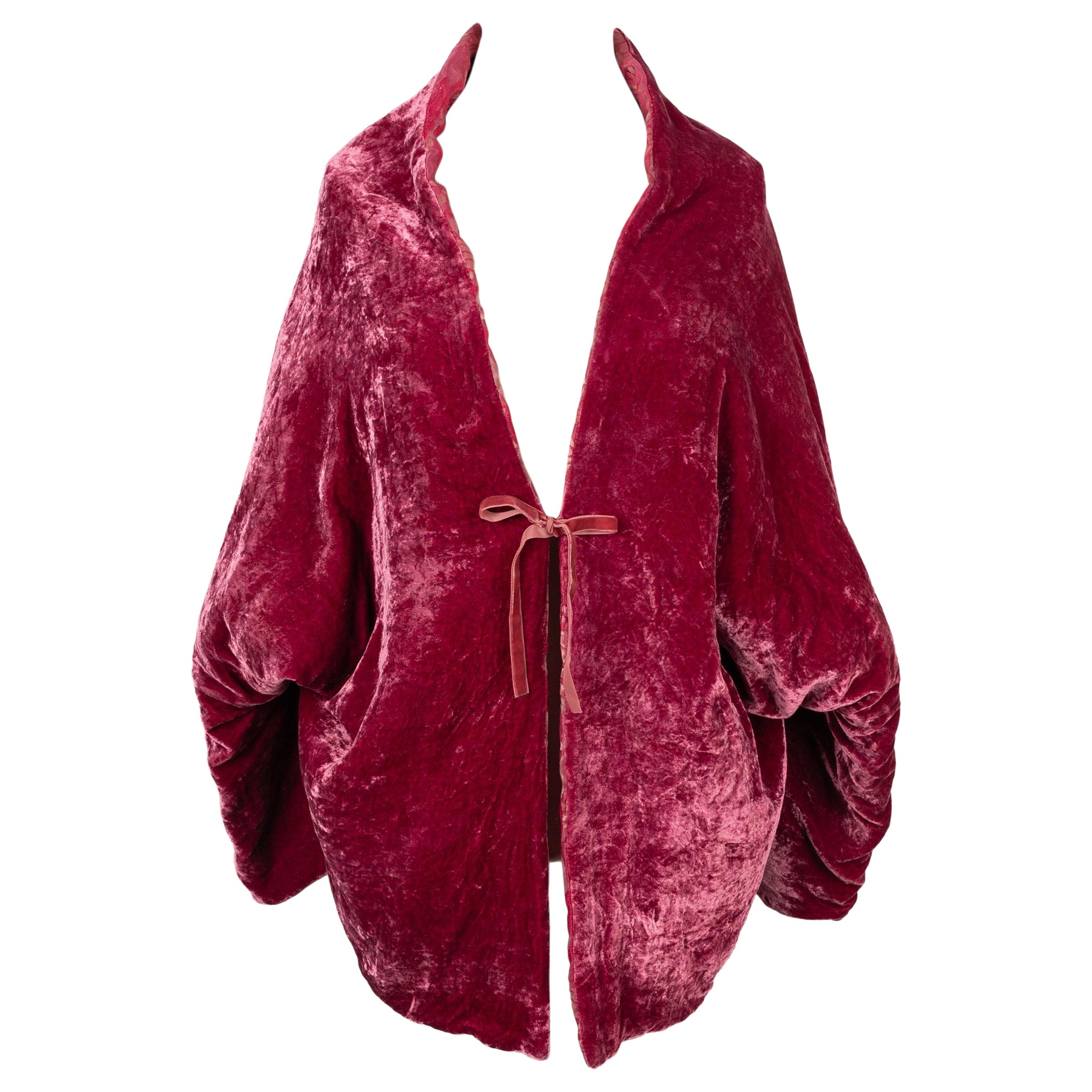 Etro Pink Velvet Jacket For Sale