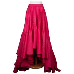 Pink Flounced Skirt