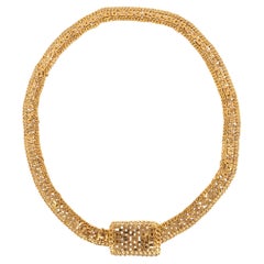 Chanel Golden Metal Chain Belt Haute Couture Coco Era
