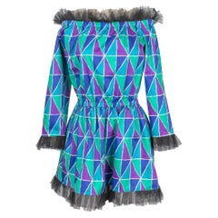 Yves Saint Laurent Harlequin Mini Dress, 1988