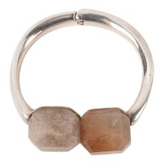 Bracelet en argent de Chanel, années 1980