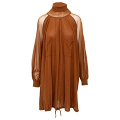 Jean Paul Gaultier Highneck Mesh Dress - '00s