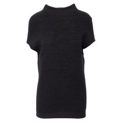 Top in maglia a coste Alexander McQueen - anni '10