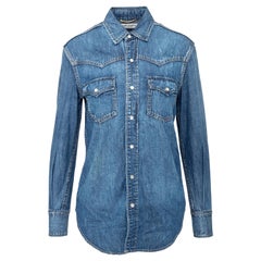 Saint Laurent Denimhemd - '10er Jahre